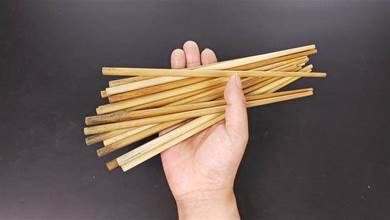 舊筷子千萬別扔，綁根繩子放陽台，一年省下不少錢，方法太棒了